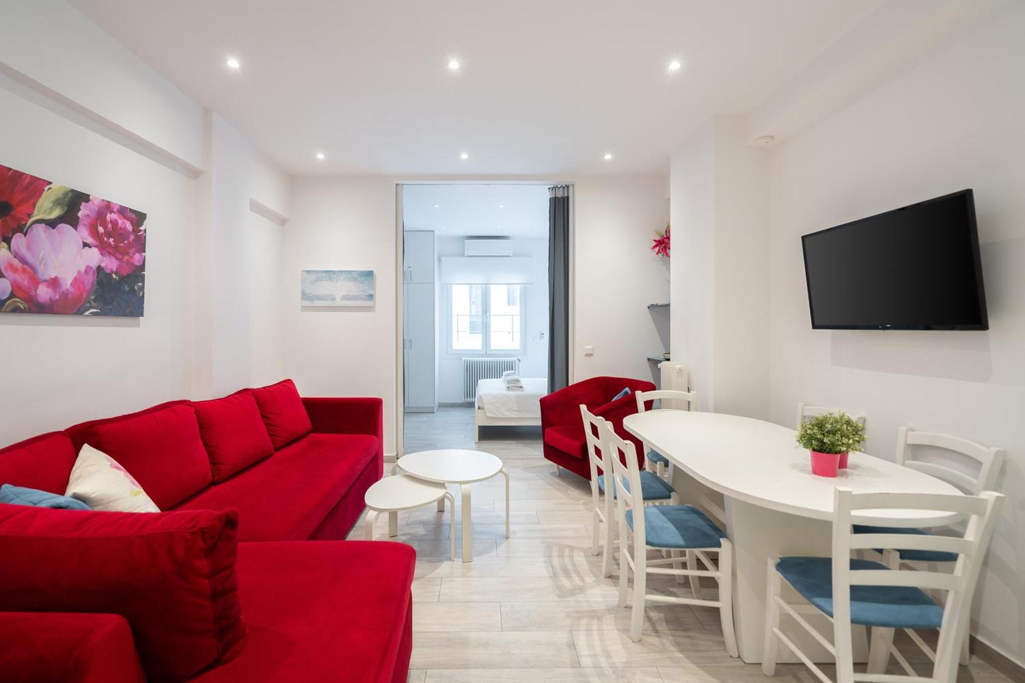 Vibrant & Cozy Apt In Афины Экстерьер фото
